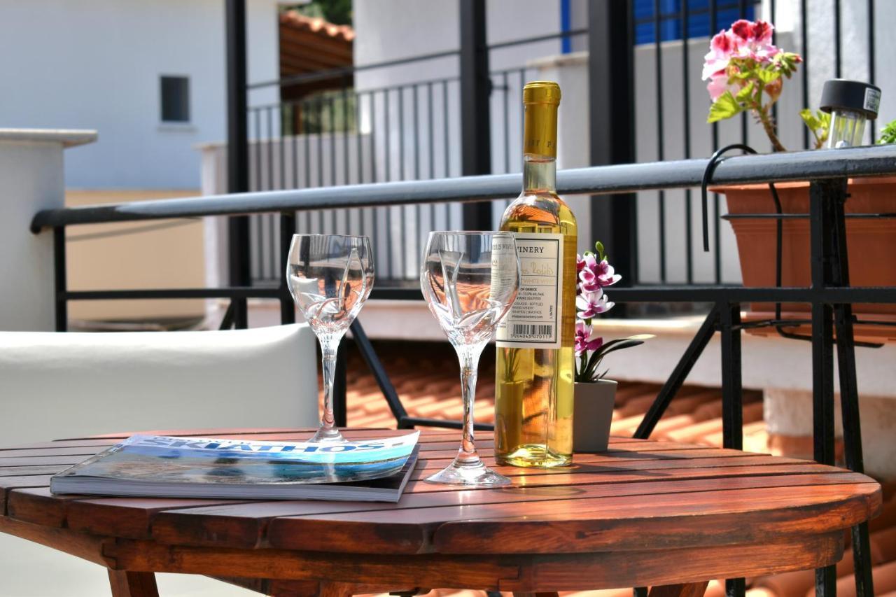 Pansion Pandora Apartment Skiathos Town Luaran gambar